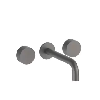 Fantini AF/21 Смеситель для раковины, встраиваемый, (Наружная часть), цвет: Matt Gun Metal PVD