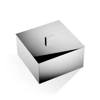 Decor Walther DW 3670 Бокс универсальный 17x17x10.5см, настольный, цвет: хром