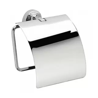 Colombo Nordic Держатель для туалетной бумаги, с крышкой, цвет: хром