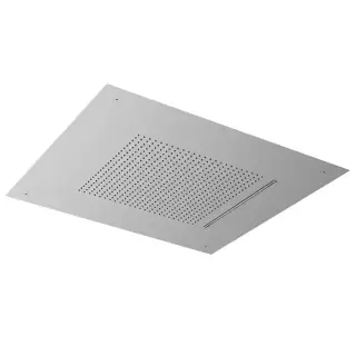 Almar Velvet Temptation Верхний душ, потолочный, 50х50см, 2 режима, цвет: Mirror Stainless Steel