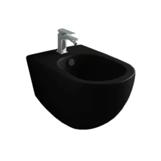 Artceram File 2.0 Биде подвесное 36х52см., 1 отв., цвет: черный матовый