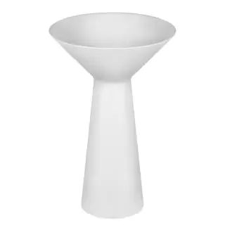 Gessi Cono Раковина 54.6 см, без отв., напольная, цвет: белый