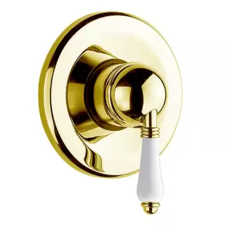 Nicolazzi P.m. Blanc Встраиваемый смеситель для душа, 1 источник, ручки белая керамика, цвет: