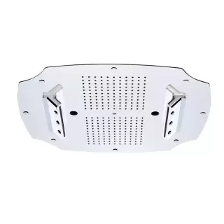 Carimali MyDream Colonial Верхний душ 550x500 мм, потолочный, 242 форсунки, 4 потока воды: дождь, каскад, двойной каскад, распылитель, цвет: хром