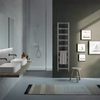 Antrax V8 Полотенцедержатель электрический 50x101,6H см, цвет: белый матовый