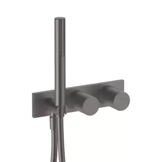 Fantini Milano Встраиваемый смеситель для душа, цвет: Matt Gun Metal PVD