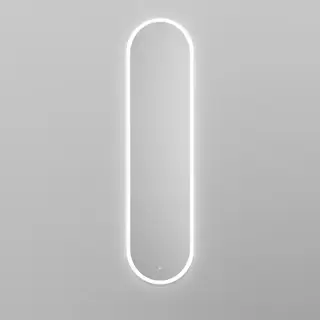 Salini Armonia Зеркало для ванны 45х178.5х2.5см., фоновая и фронтальная подсветка 3в1, сенсорный выключатель, крепления, без подогрева