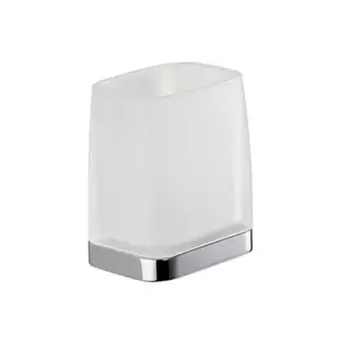 Colombo Time Стакан подвесной, цвет: хром/матовое стекло