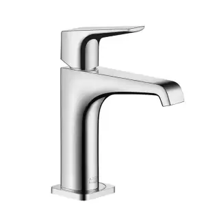 Axor Citterio E Смеситель для раковины 125, на 1 отв., излив: 143мм, без донного клапана, цвет: хром