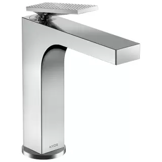 Axor Citterio Смеситель для раковины, 1 отв., излив h160мм, с текстурой, цвет: хром