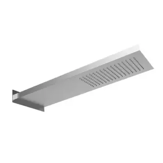 Almar Smart  Верхний душ, 53.7х16.5см., настенный, 1 режим, цвет: Mirror Stainless Steel