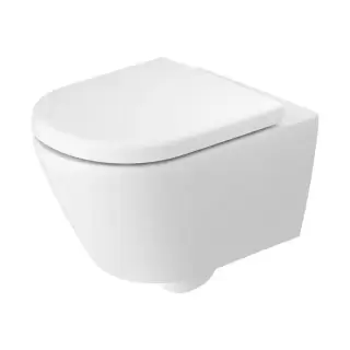 Duravit D-Code Унитаз подвесной 54х37см, безободковый, цвет: белый