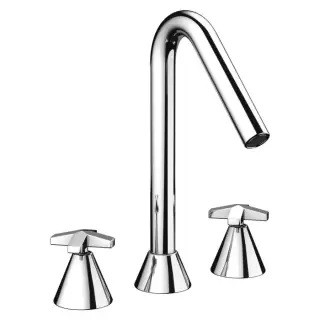 Nicolazzi Star Смеситель для раковины, на 3 отв., цвет: хром