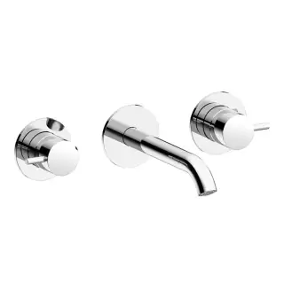 Almar Смеситель для раковины, встраиваемый, излив: 19.5см., цвет: хром