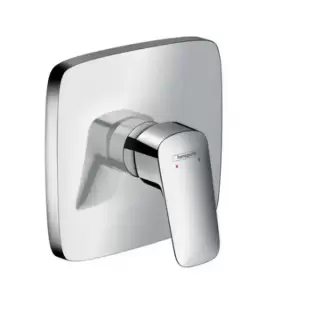 Hansgrohe Logis  Смеситель для душа, однорычажный highflow, СМ, внешняя часть, цвет: хром