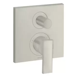 Axor Citterio Смеситель для ванны, встраиваемый, с переключателем потоков, цвет: сталь