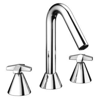 Nicolazzi Star Смеситель для раковины, на 3 отв., цвет: хром