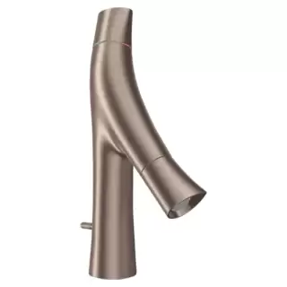 Axor Starck Organic Смеситель для раковины 80, на 1 отв., с донным клапаном, цвет: шлифованный никель