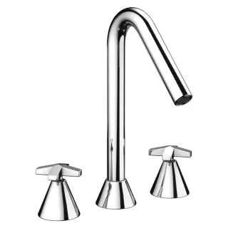 Nicolazzi Star Смеситель для раковины, на 3 отв., цвет: хром