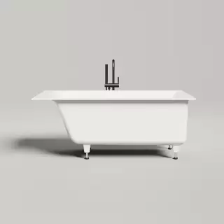 Salini Cascata Kit Ванна 150x70х62.5см., встраиваемая, S-Stone, цвет: белый матовый