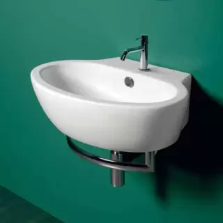 Simas Lft Spazio Раковина 60 см, 1 отв., цвет: белый