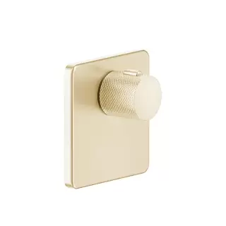 Gessi Inciso Смеситель для душа, термостатический, встраиваемый, резьба 3/4", внешняя часть, цвет: золото