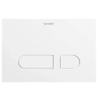 Duravit A.1 Клавиша смыва для унитаза, пластик, цвет: белый