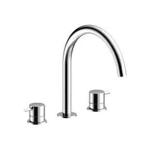 Almar Смеситель для раковины, на 3 отв, цвет: хром