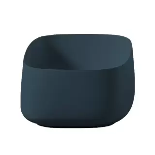 Artceram Cognac Раковина 43x43 см, без отв., накладная, цвет: petrolio