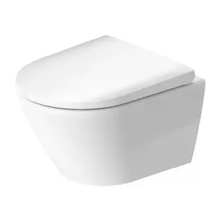 Duravit D-Neo Унитаз подвесной 48х37см, безободковый, сиденье микролифт, цвет: белый