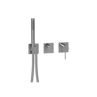 Almar Modular Смеситель для ванны, настенный, с ручным душем и шлангом, цвет: хром