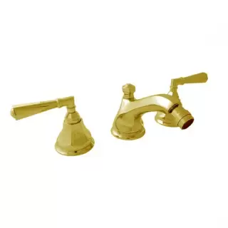 Nicolazzi Teide Смеситель для биде, на 3 отв., в комплекте с донным клапаном, цвет Gold