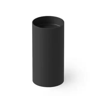 Dea Design Pedestal Basin Раковина 45х45х90см., напольная, без отв., Solid Surface, цвет: Black №16