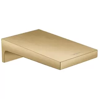 Hansgrohe Metropol Излив: на ванну 18.5см, настенный, цвет: шлифованная бронза