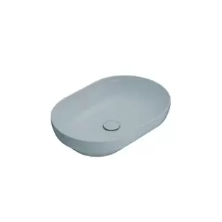 Globo T-Edge Раковина-чаша 60х41х14 см, без отв., на столешницу, цвет: Bluette