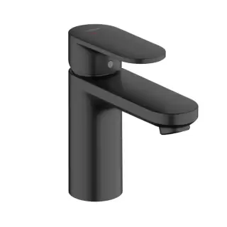 Hansgrohe Vernis Blend Смеситель для раковины, излив 100 мм, цвет: матовый черный