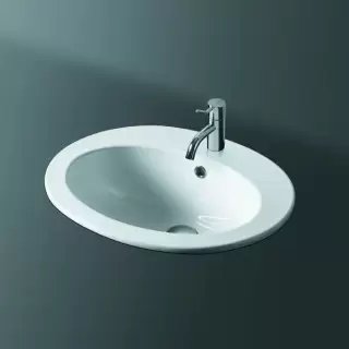 SIMAS Top e lavabi d'arredo Раковина 53.5х45 см, 1 отв., цвет: белый