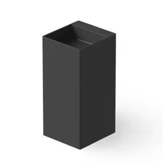 Dea Design Pedestal Basin Раковина 42х45х90см., напольная, без отв., Solid Surface, цвет: Black №16