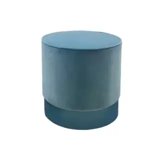 Oasis Otto Пуф &oslash;40х h:42см., цвет: бархат T131D/Cobalto