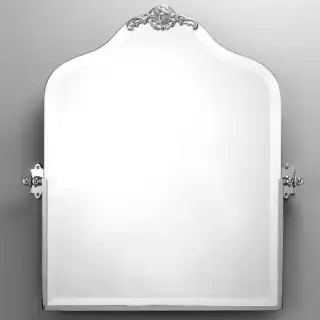 Devon&Devon Mayfair Зеркало поворотное 70х64см, с орнаментом, цвет: хром