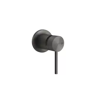 Gessi 316 Встраиваемый смеситель, на 1/2", на 1 источник, внешняя часть, цвет: brushed black metal pvd