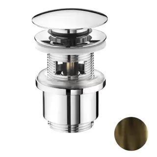 Nicolazzi Complementi Сливной донный клапан 1&rdquo;1/4 &ldquo;clic-clac, цвет: тёмная бронза