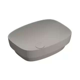 Catalano Alvea Раковина 50x38см встраиваемая, без отв., цвет: Tortora Satinato