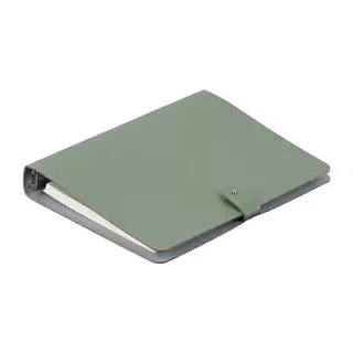 ADJ Блокнот А5, 16,5x25 см., цвет: эвкалипт/небесный