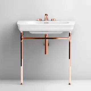 Artceram Civitas Металическая структура Quadra 55х44хh80,5см, напольная, цвет: розовое золото