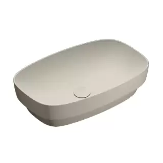 Catalano Alvea Раковина 60x38см встраиваемая, без отв., цвет: Sabbia Satinato