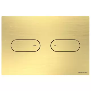 Artceram INOX Смывная клавиша, цвет: золото брашированное PVD
