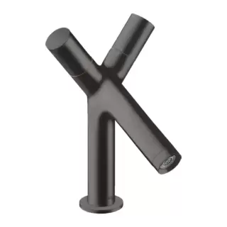 Axor Starck Cмеситель для раковины 80, на 1 отв., с донным клапаном, цвет: шлифованный черный хром