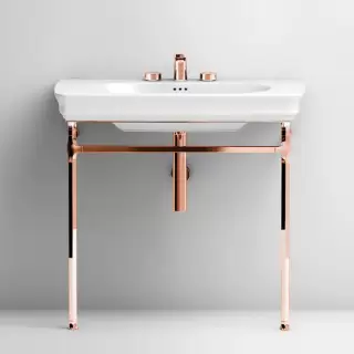 Artceram Civitas Металическая структура Quadra 76х44хh80,5см, напольная, цвет: розовое золото