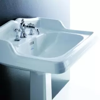 SIMAS Arcade 68 Раковина 68х54 см, 3 отв., цвет: белый